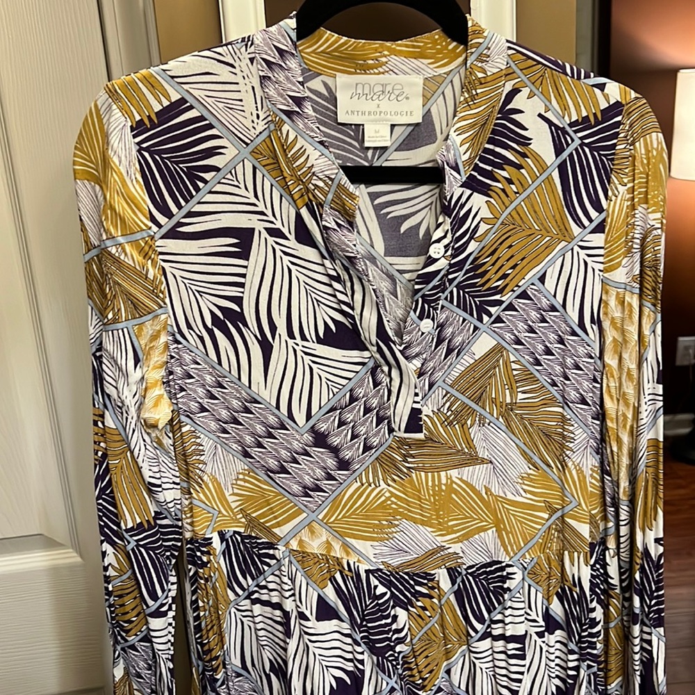 Anthropologie Maxi Dress size M